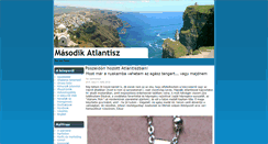 Desktop Screenshot of masodikatlantisz.hu